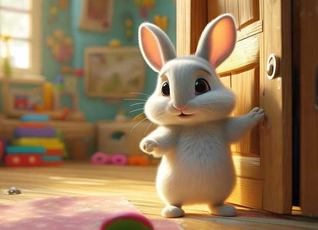 小兔乖乖把门开开儿童故事（儿童歌曲小兔乖乖把门打开）