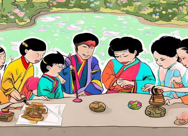 古代儿童图画 - 古代儿童图画大全
