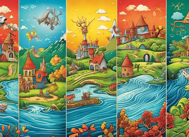 儿童画绘本故事连环画 绘本故事连环画6幅