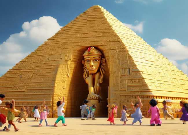 金字塔儿童故事 - 金字塔幼儿故事