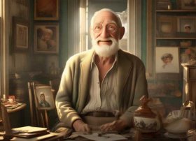 老人的故事动画、老人的故事动画图片