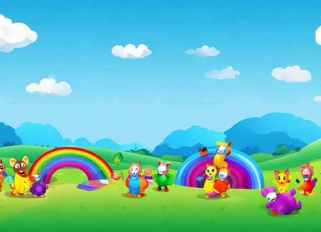 儿童故事颜色认知 - 儿童认知颜色的动画短片