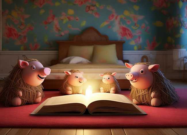 儿童睡前故事三只小猪完整版、幼儿睡前故事三只小猪在线试听