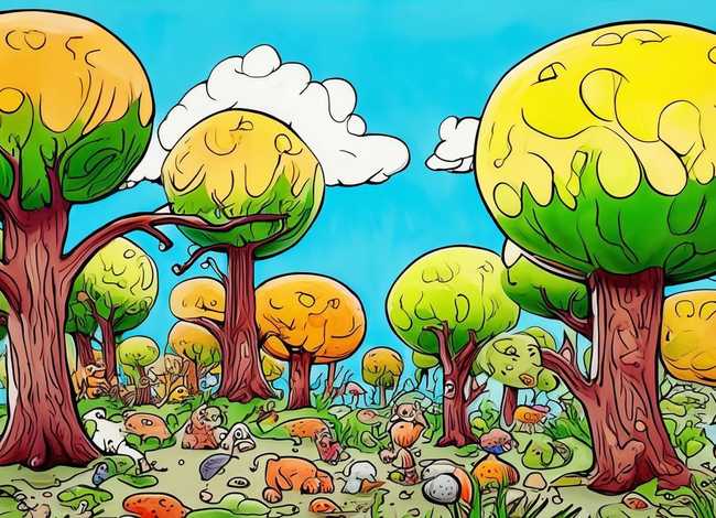 小学生绘本故事绘画作品 - 小学生绘本故事绘画作品图片