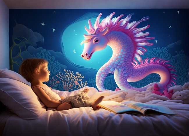 海马儿童睡前故事、海马的睡前故事