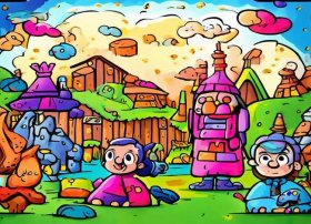 儿童经典故事连环画 经典故事连环画简笔画