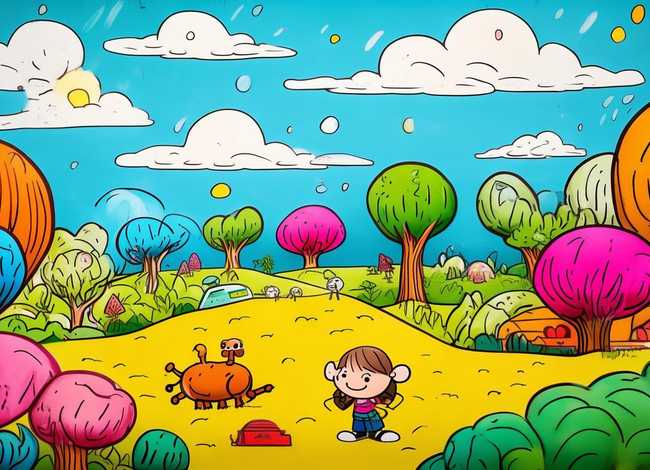 童心王国简笔画;童心王国简笔画图片 童心王国简笔画;童心王国简笔画图片