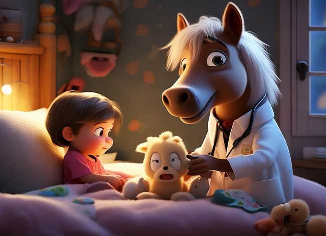 儿童睡前故事马医生；睡前小故事马医生