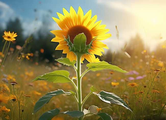 太阳花童话（太阳花的童年）