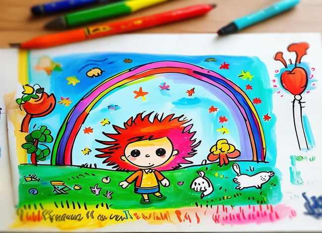 幼儿手绘故事简单的；幼儿手绘故事简单的画