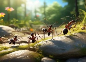 蚂蚁的故事拼音版；蚂蚁的故事拼音版图片