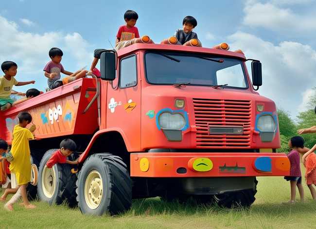 翻斗车儿童故事大全（幼儿关于翻斗车的故事）