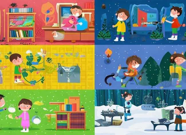 儿童聪明的故事 - 聪明小孩的五个故事