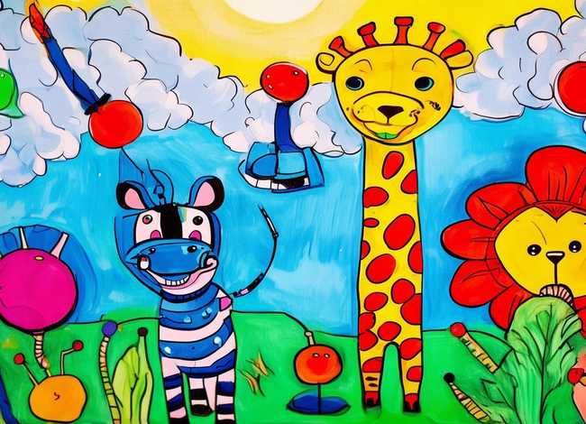 儿童画动物的图片 儿童画动物的图片怎么画