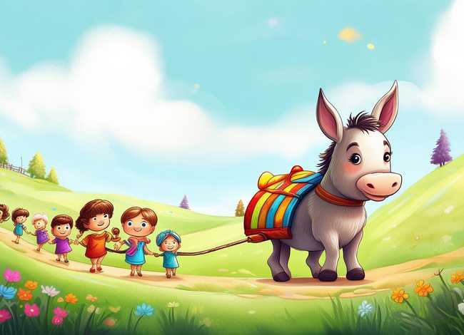 儿童寓言故事插图、儿童经典寓言故事配插图