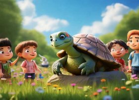 聪明的乌龟故事幼师视频 聪明的乌龟故事幼师视频播放