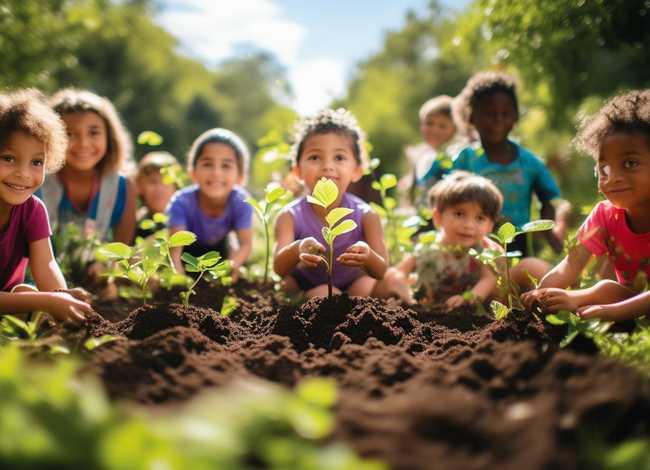 植树节关于儿童成长的文案、植树节关于儿童成长的文案短句