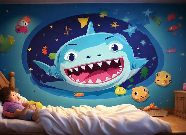 儿童睡前故事完整版鲨鱼宝宝；鲨鱼的睡前故事文字版