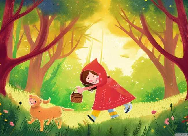 儿童故事小红帽完整版，小红帽少儿故事