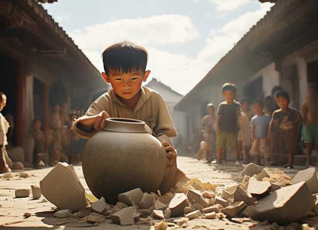 司马光砸缸儿童故事文字版、少儿故事司马光砸缸文字