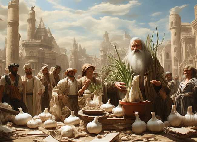 蒜历史；蒜历史起源