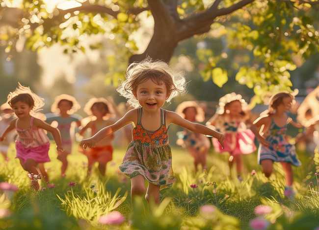 夏天故事幼儿；夏天的幼儿园故事