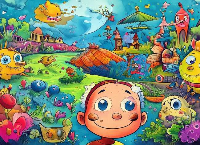 儿童故事插画图片（儿童故事插画图片大全）