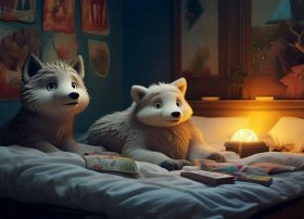 睡前儿童故事大全在线听；儿童睡前大灰狼故事大全在线听