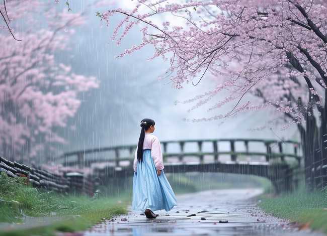 春雨的故事图片（春雨的故事图片大全）