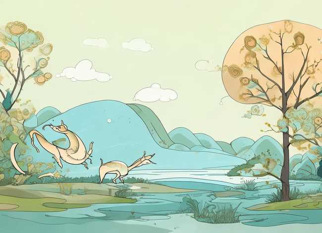 关于神话故事的画简单又漂亮、关于神话故事的画简单又漂亮图片