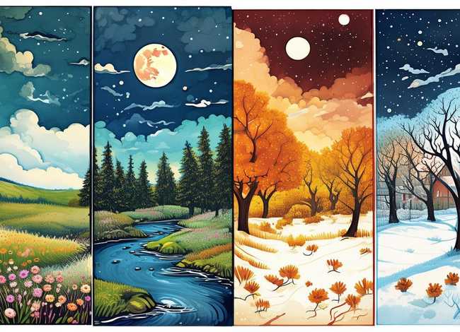 春夏秋冬故事绘本；春夏秋冬故事绘本主要内容