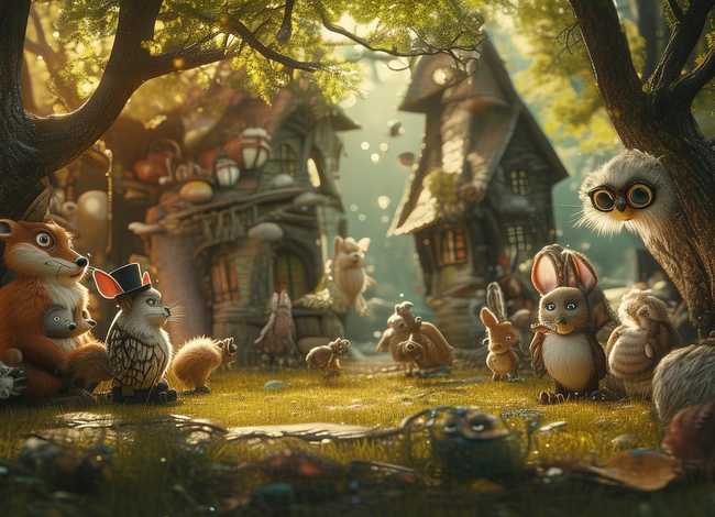 动物童话作品；动物童话的作品