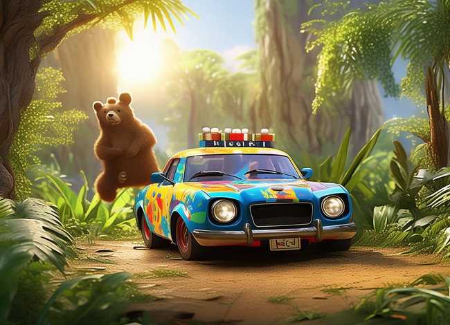 变形警车珀利故事、变形警车珀利故事丛林布朗熊故事