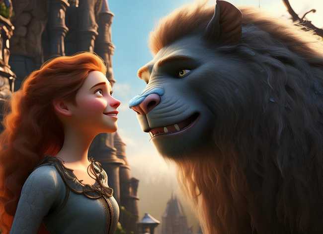 儿童故事大全美人与野兽 - 美女与野兽少儿故事