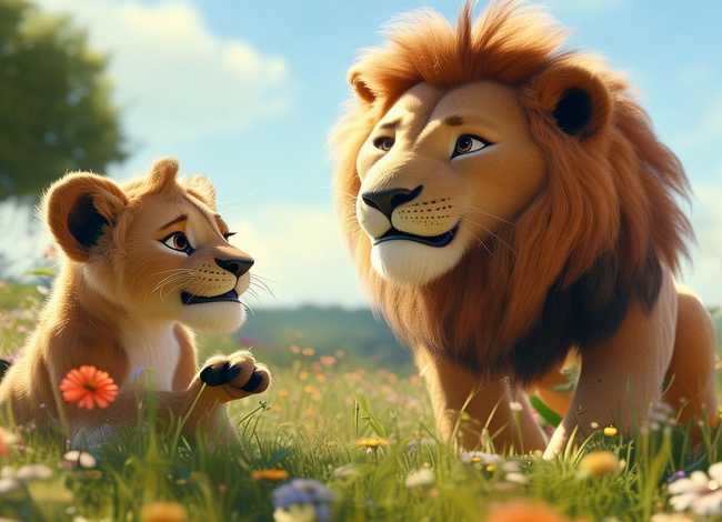 儿童故事小狮子学礼貌完整、小狮子学礼貌故事完整版