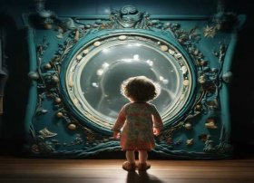 经典儿童故事奇怪的镜子；幼儿故事奇怪的镜子