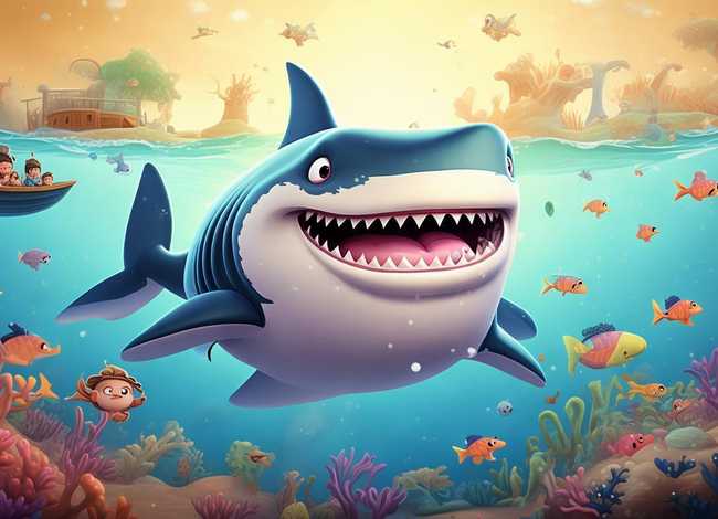 儿童故事绘本大白鲨（儿童动画片大白鲨）
