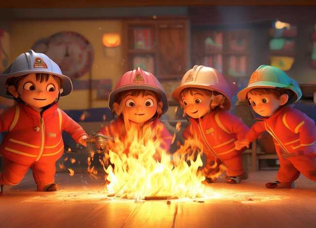 儿童灭火故事大全 - 幼儿园的灭火小故事