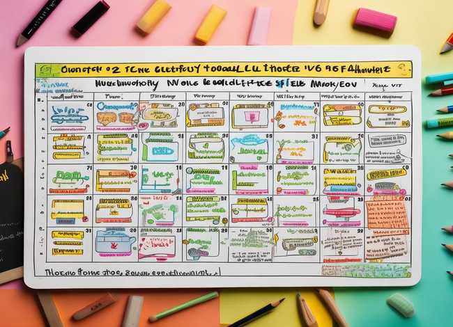 做课程、做课程表手工