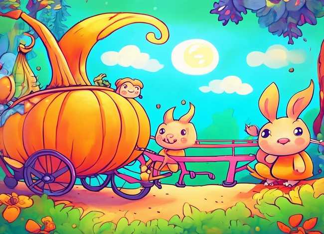 儿童童话故事插图绘画（儿童童话画画）