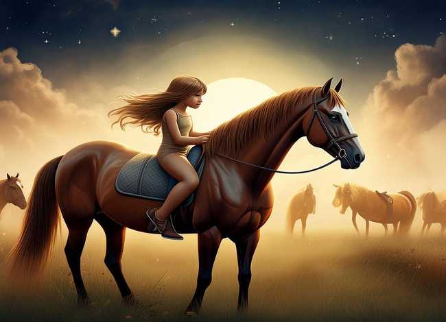 有关马的睡前故事 有关马的睡前故事大全