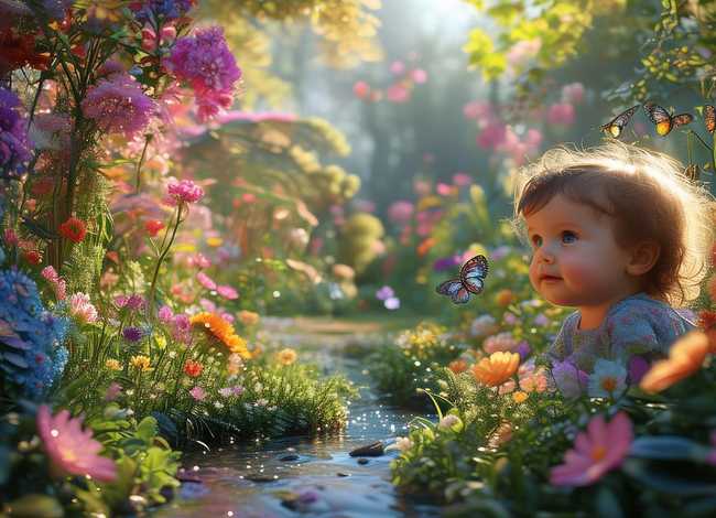 有关花园的幼儿故事 有关美丽花园的幼儿故事