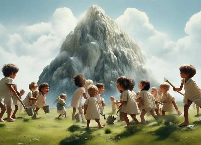 愚公移山的故事幼儿 愚公移山的故事幼儿版