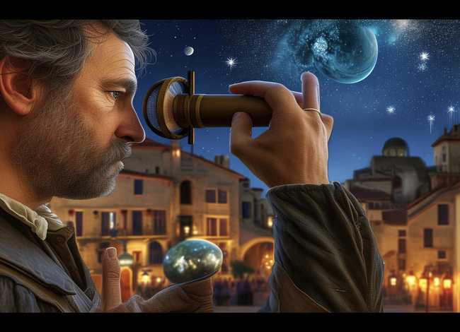 伽利略的故事；天文学家伽利略的故事