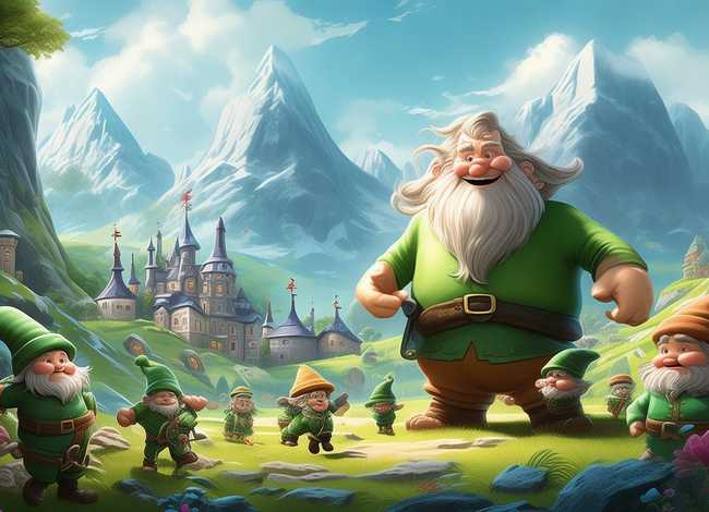 儿童故事巨人国里的小矮人、巨人与小人国的故事