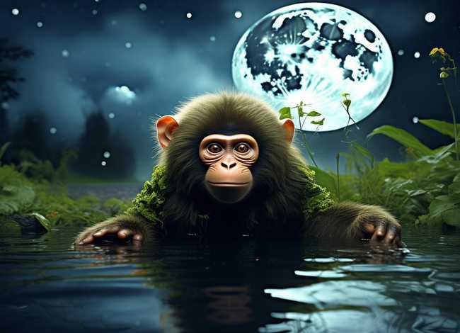 小故事猴子捞月亮，小故事猴子捞月亮视频播放