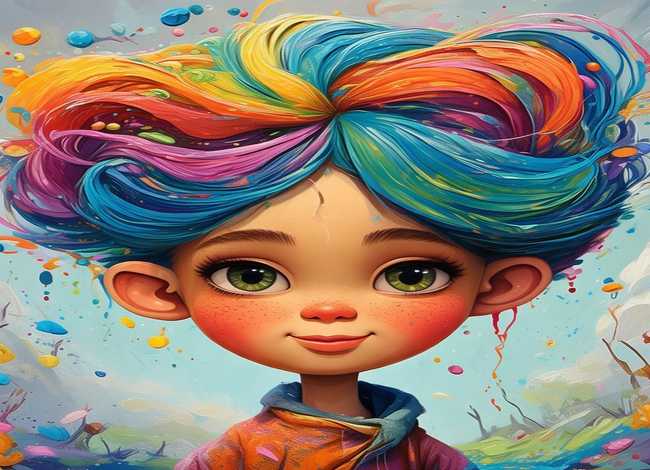 儿童发型故事;儿童发型绘画 儿童发型故事;儿童发型绘画