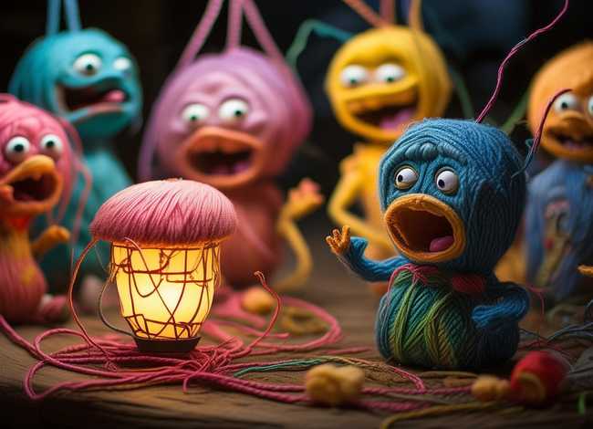 线头趣事视频 线头的笑话故事