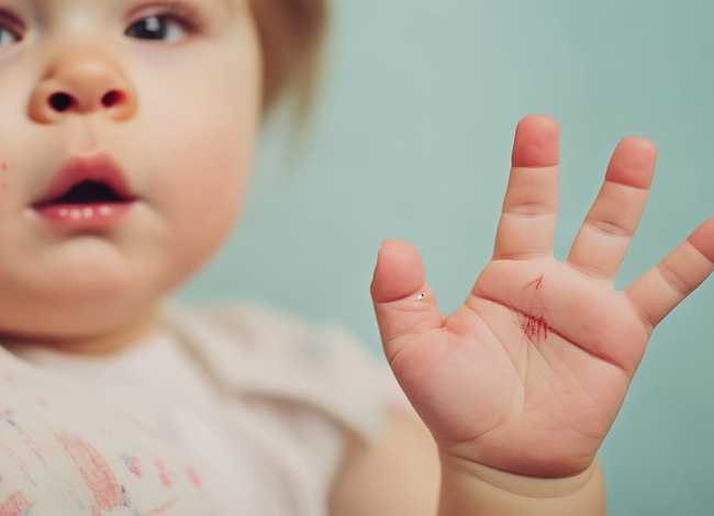 儿童被螺丝钉划伤；被小螺丝钉划了小伤口