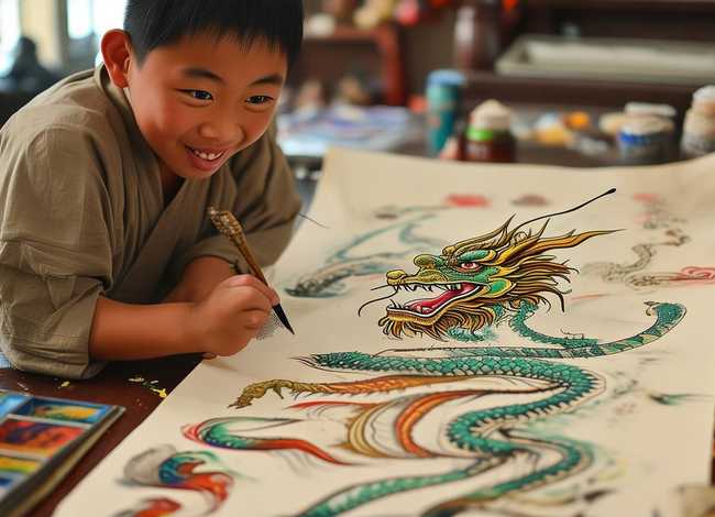 画龙点睛儿童故事完整版 - 画龙点睛的故事简单版